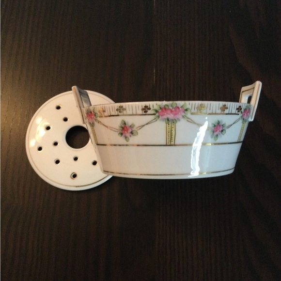 Antique Nippon butter dish - Picture 2 of 3